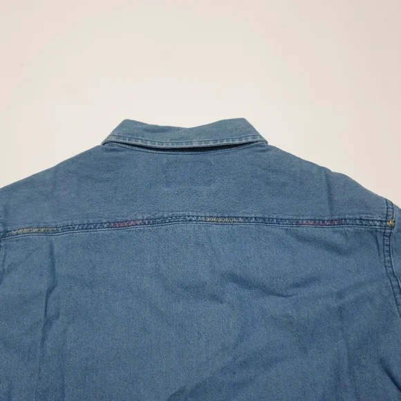 Denim Buttoned Shirt - Picture 6 of 6